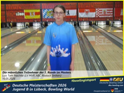 Foto des Albums: Fotoalbum 3 von den Deutsche Meisterschaften 2026 der Jugend B (U14) in Lübeck, Bowling World