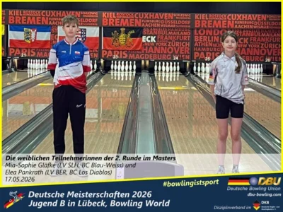 Foto des Albums: Fotoalbum 4 von den Deutsche Meisterschaften 2026 der Jugend B (U14) in Lübeck, Bowling World