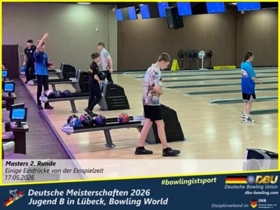 Foto des Albums: Fotoalbum 4 von den Deutsche Meisterschaften 2026 der Jugend B (U14) in Lübeck, Bowling World