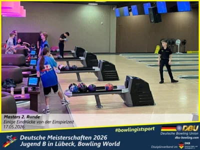 Foto des Albums: Fotoalbum 4 von den Deutsche Meisterschaften 2026 der Jugend B (U14) in Lübeck, Bowling World