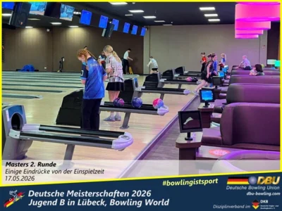 Foto des Albums: Fotoalbum 4 von den Deutsche Meisterschaften 2026 der Jugend B (U14) in Lübeck, Bowling World