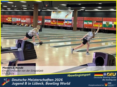 Foto des Albums: Fotoalbum 4 von den Deutsche Meisterschaften 2026 der Jugend B (U14) in Lübeck, Bowling World