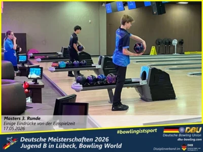 Foto des Albums: Fotoalbum 4 von den Deutsche Meisterschaften 2026 der Jugend B (U14) in Lübeck, Bowling World