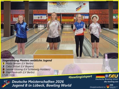 Foto des Albums: Fotoalbum 4 von den Deutsche Meisterschaften 2026 der Jugend B (U14) in Lübeck, Bowling World