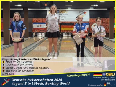 Foto des Albums: Fotoalbum 4 von den Deutsche Meisterschaften 2026 der Jugend B (U14) in Lübeck, Bowling World