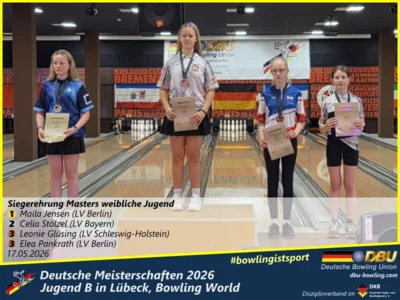 Foto des Albums: Fotoalbum 4 von den Deutsche Meisterschaften 2026 der Jugend B (U14) in Lübeck, Bowling World