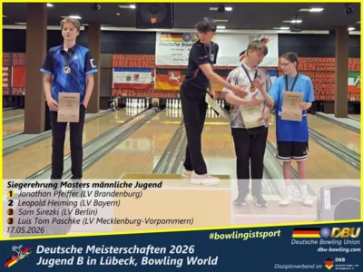 Foto des Albums: Fotoalbum 4 von den Deutsche Meisterschaften 2026 der Jugend B (U14) in Lübeck, Bowling World