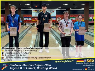 Foto des Albums: Fotoalbum 4 von den Deutsche Meisterschaften 2026 der Jugend B (U14) in Lübeck, Bowling World