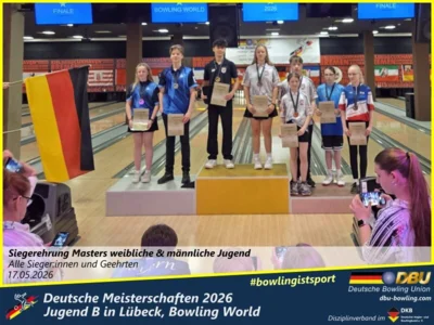 Foto des Albums: Fotoalbum 4 von den Deutsche Meisterschaften 2026 der Jugend B (U14) in Lübeck, Bowling World
