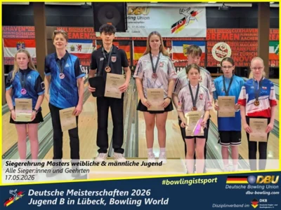 Foto des Albums: Fotoalbum 4 von den Deutsche Meisterschaften 2026 der Jugend B (U14) in Lübeck, Bowling World