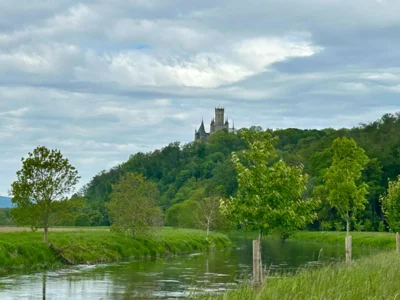 R&uuml;ckblick mit Marienburg  (Bild vergr&ouml;&szlig;ern)