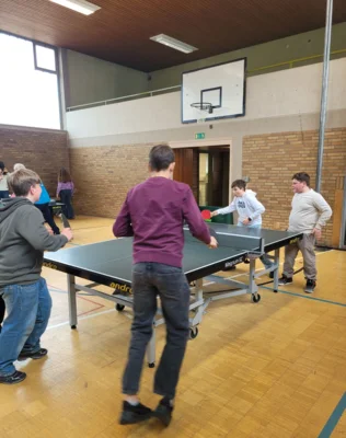 Foto des Albums: Tischtennisprojekt in Klasse 6
