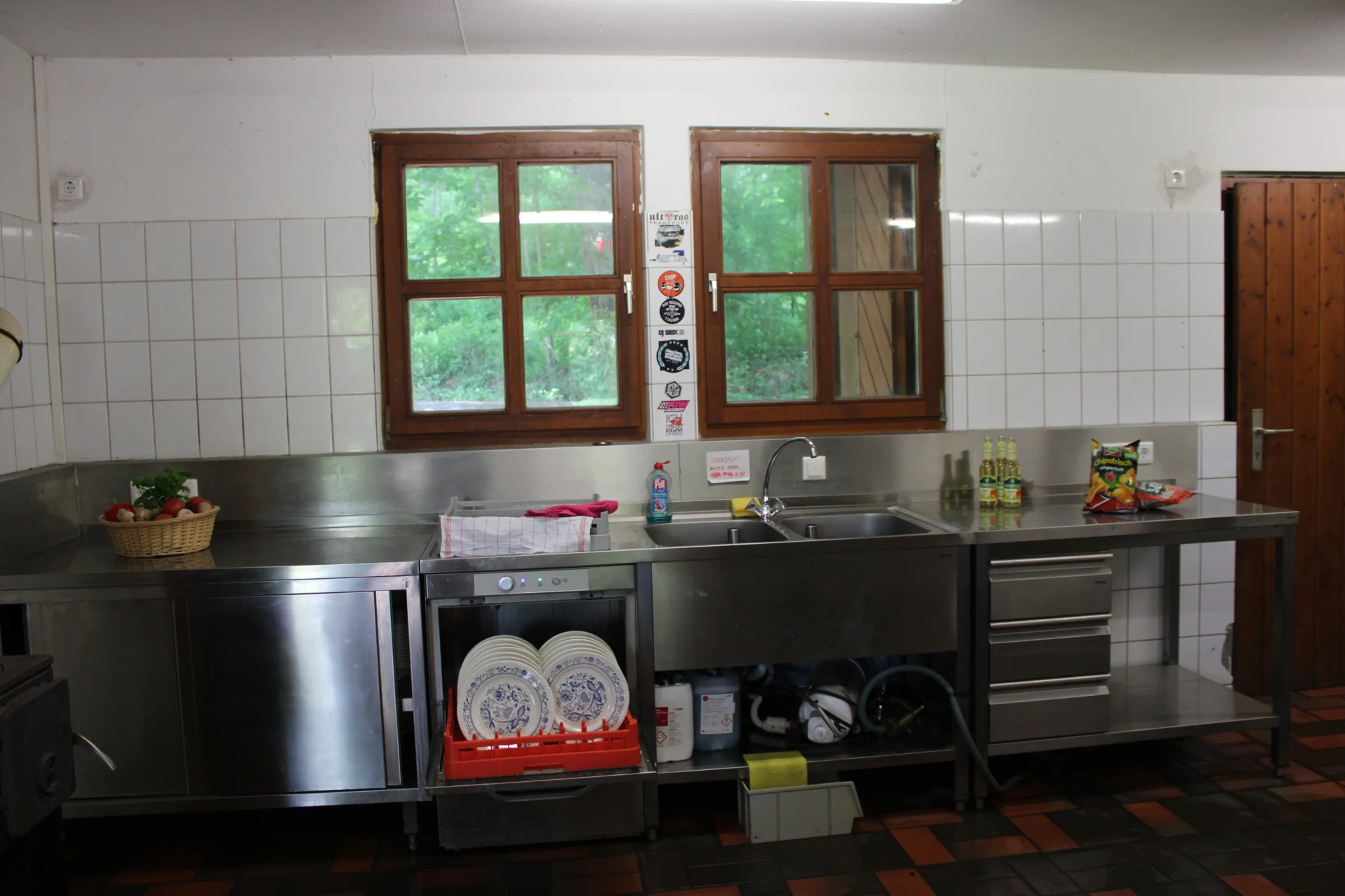 Bild: Küche in der Grillhütte