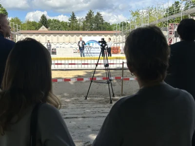 Foto des Albums: Fotoalbum zur Grundsteinlegung für die neue Sporthalle der Oberschule Falkensee