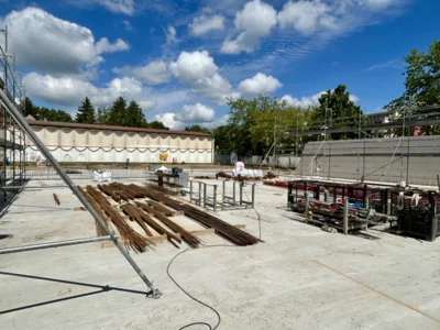 Foto des Albums: Fotoalbum zur Grundsteinlegung für die neue Sporthalle der Oberschule Falkensee