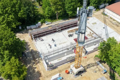 Foto des Albums: Fotoalbum zur Grundsteinlegung für die neue Sporthalle der Oberschule Falkensee