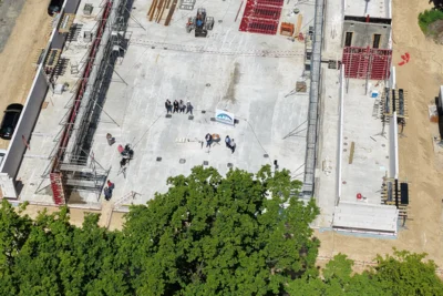 Foto des Albums: Fotoalbum zur Grundsteinlegung für die neue Sporthalle der Oberschule Falkensee