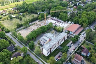 Foto des Albums: Fotoalbum zur Grundsteinlegung für die neue Sporthalle der Oberschule Falkensee