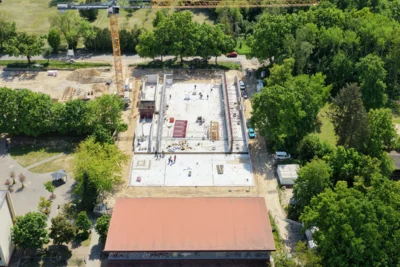 Foto des Albums: Fotoalbum zur Grundsteinlegung für die neue Sporthalle der Oberschule Falkensee