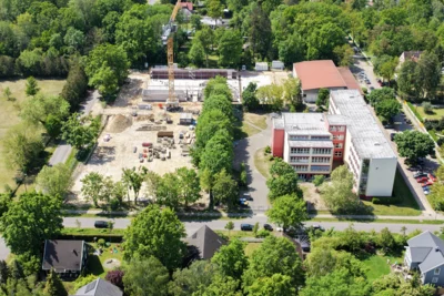 Foto des Albums: Fotoalbum zur Grundsteinlegung für die neue Sporthalle der Oberschule Falkensee