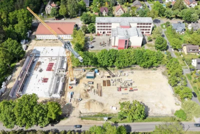 Foto des Albums: Fotoalbum zur Grundsteinlegung für die neue Sporthalle der Oberschule Falkensee