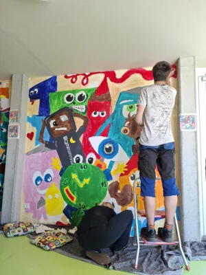 Foto des Albums: Graffiti- Projekt an unserer Schule