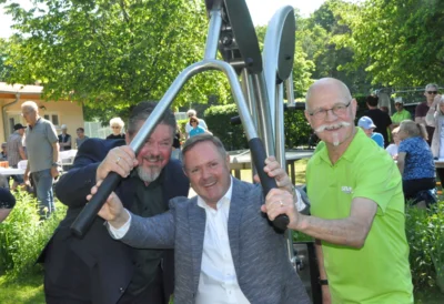 Foto des Albums: Fitness-Parcours feierlich eingeweiht