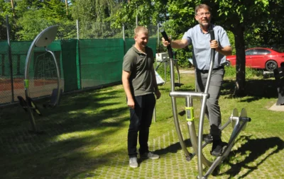 Foto des Albums: Fitness-Parcours feierlich eingeweiht