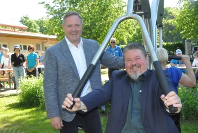 Foto des Albums: Fitness-Parcours feierlich eingeweiht