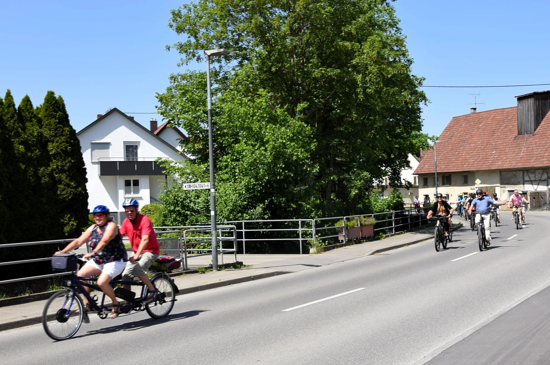 Bild: Noch ein Tandem!