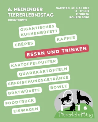 Programm 6. Meininger Tiererlebnistag  (Bild vergr&ouml;&szlig;ern)