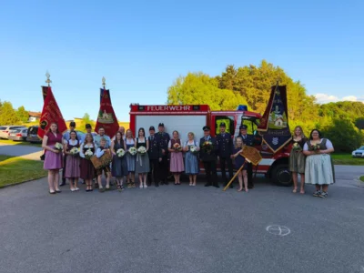 Ehrenpatenbitten: Die Freiwillige Feuerwehr Pirka kann auf die Unterst&uuml;tzung der Kame-raden aus Tresdorf beim 150-j&auml;hrigen Gr&uuml;ndungsfest z&auml;hlen.  (Bild vergr&ouml;&szlig;ern)
