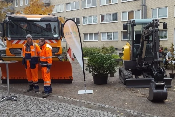 Bild: durch die Klassen der Berufsfachschule.