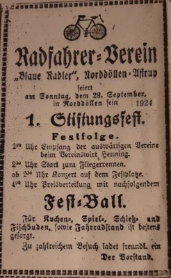 Foto des Albums: Vereinsgeschichte Blaue Radler 1924 - 2024