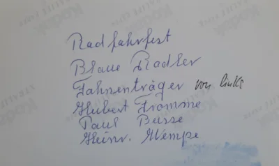 Foto des Albums: Vereinsgeschichte Blaue Radler 1924 - 2024