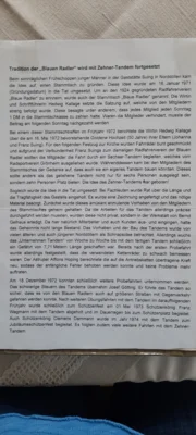 Foto des Albums: Vereinsgeschichte Blaue Radler 1924 - 2024