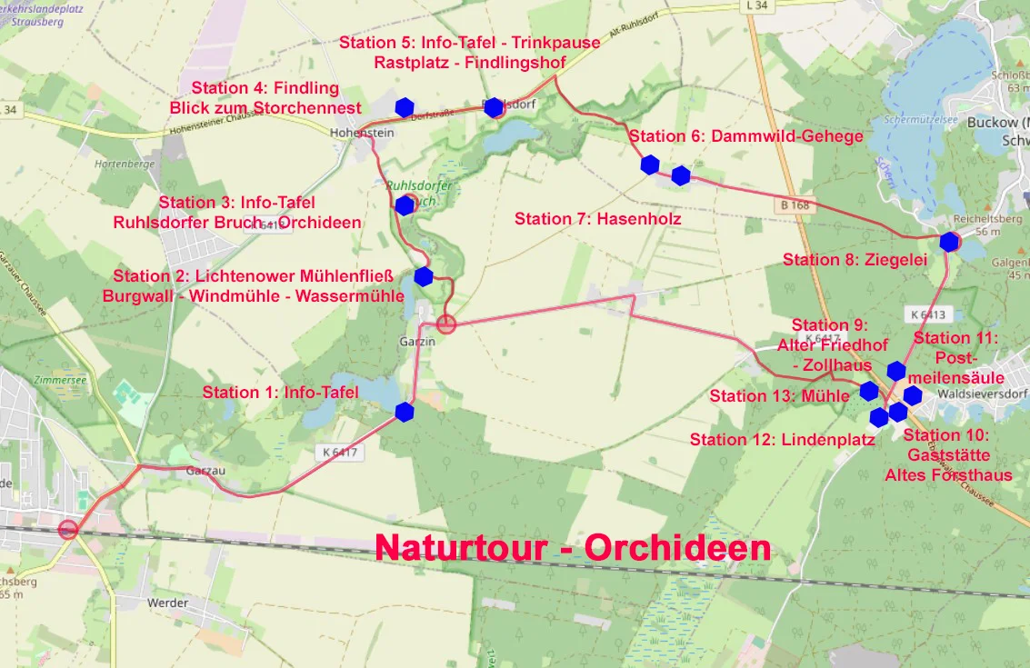 Bild: Tourplan