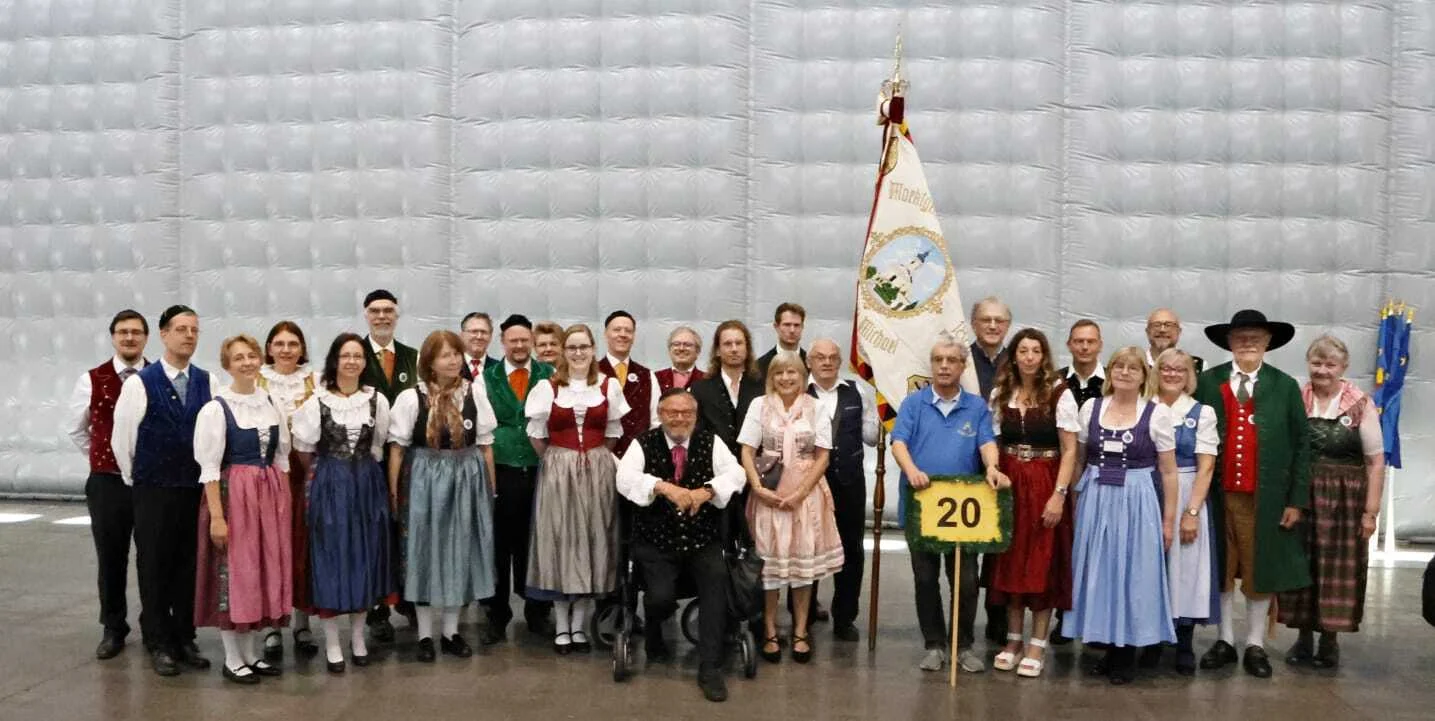 Bild: Unsere Gruppe vor dem Einzug zur Hauptkundgebung