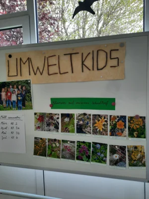 Tafel der Umweltkids  (Bild vergr&ouml;&szlig;ern)