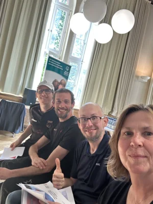 Wir haben unser Team vertreten: Katrin, Steffen, Toni und Kevin  (Bild vergr&ouml;&szlig;ern)