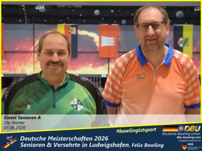 Foto des Albums: Fotoalbum 2 von den Deutsche Meisterschaften 2026 der  Seniorinnen, Senioren & Versehrte in Ludwigshafen, Felix Bowling