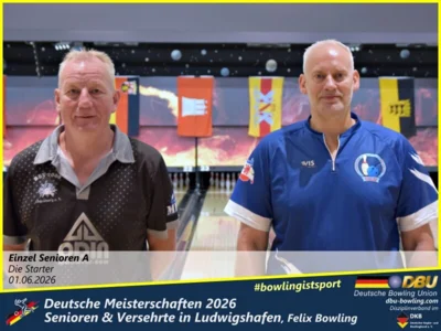 Foto des Albums: Fotoalbum 2 von den Deutsche Meisterschaften 2026 der  Seniorinnen, Senioren & Versehrte in Ludwigshafen, Felix Bowling