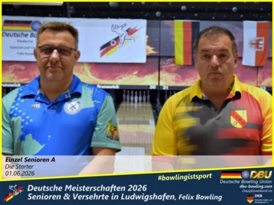 Foto des Albums: Fotoalbum 2 von den Deutsche Meisterschaften 2026 der  Seniorinnen, Senioren & Versehrte in Ludwigshafen, Felix Bowling