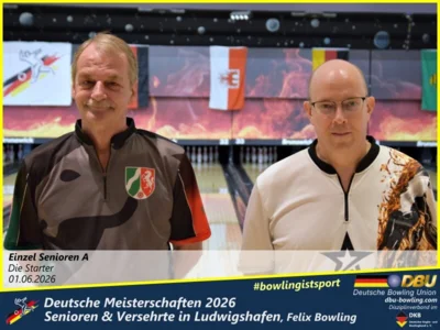 Foto des Albums: Fotoalbum 2 von den Deutsche Meisterschaften 2026 der  Seniorinnen, Senioren & Versehrte in Ludwigshafen, Felix Bowling