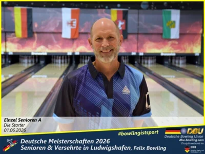 Foto des Albums: Fotoalbum 2 von den Deutsche Meisterschaften 2026 der  Seniorinnen, Senioren & Versehrte in Ludwigshafen, Felix Bowling