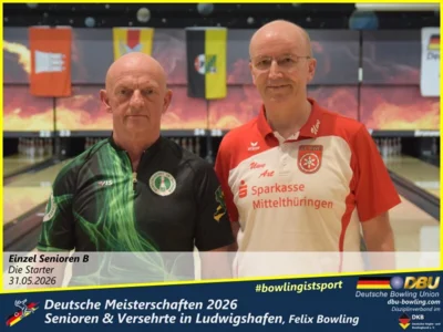 Foto des Albums: Fotoalbum 2 von den Deutsche Meisterschaften 2026 der  Seniorinnen, Senioren & Versehrte in Ludwigshafen, Felix Bowling
