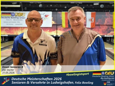 Foto des Albums: Fotoalbum 2 von den Deutsche Meisterschaften 2026 der  Seniorinnen, Senioren & Versehrte in Ludwigshafen, Felix Bowling