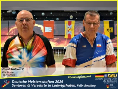 Foto des Albums: Fotoalbum 2 von den Deutsche Meisterschaften 2026 der  Seniorinnen, Senioren & Versehrte in Ludwigshafen, Felix Bowling