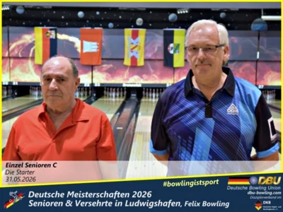 Foto des Albums: Fotoalbum 2 von den Deutsche Meisterschaften 2026 der  Seniorinnen, Senioren & Versehrte in Ludwigshafen, Felix Bowling