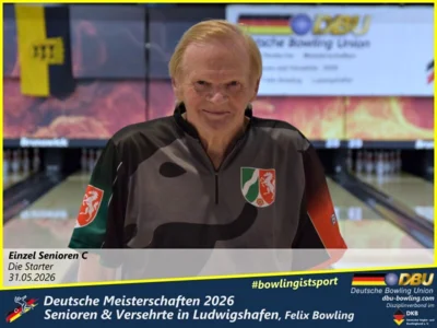 Foto des Albums: Fotoalbum 2 von den Deutsche Meisterschaften 2026 der  Seniorinnen, Senioren & Versehrte in Ludwigshafen, Felix Bowling